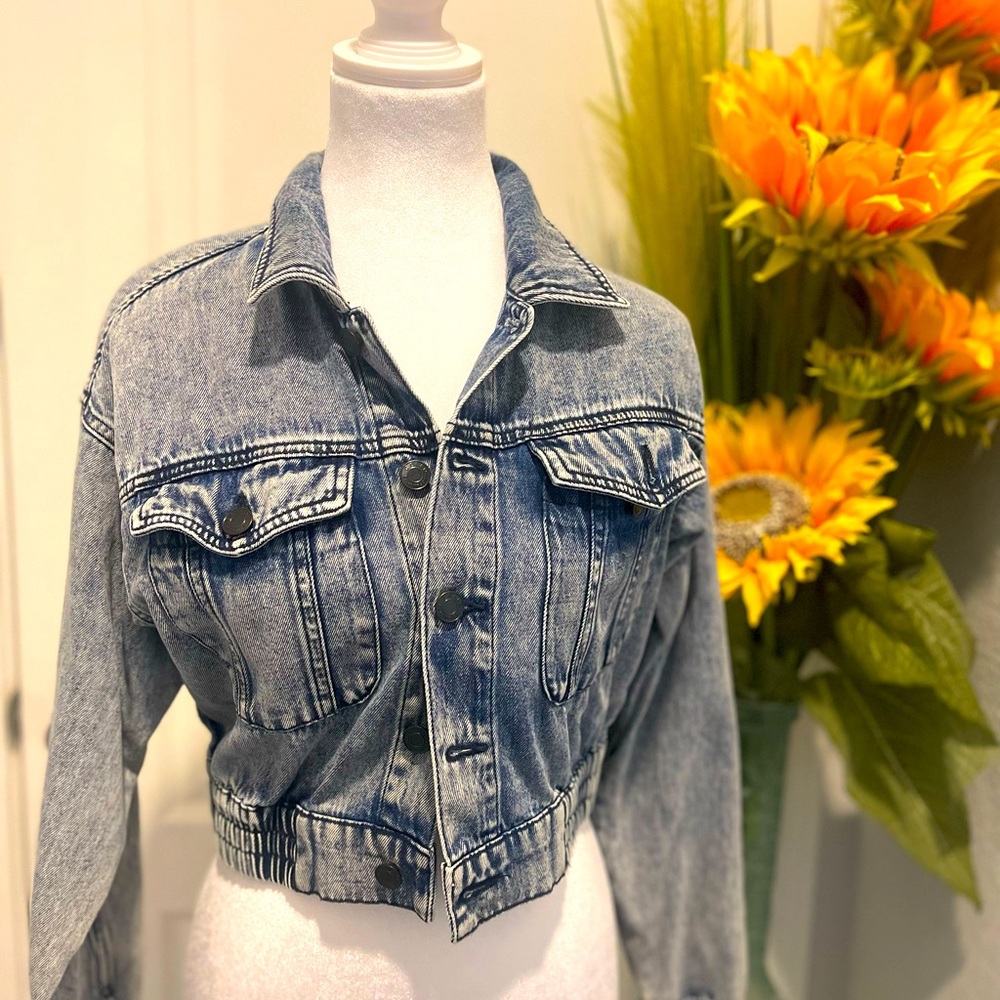 Small denim jacket